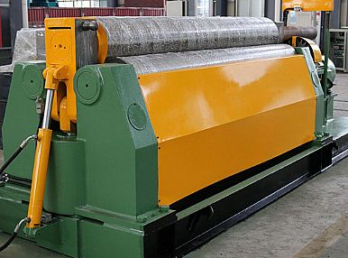 Upper roll universal rolling machine